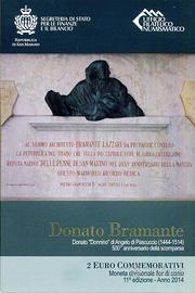 SAN MARINO - 2 Euro 2014 - Bramante