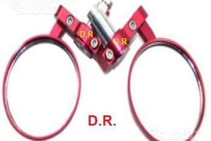 Specchietti bar end ROSSI custom moto universali