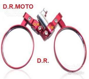 Specchietti bar end ROSSI custom moto universali