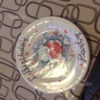 Piatti di carta primo compleanno