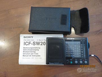 Sony radio ICF SW20