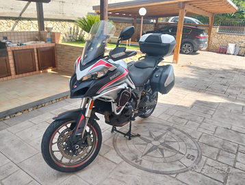 Ducati multistrada 950 con tris valigie