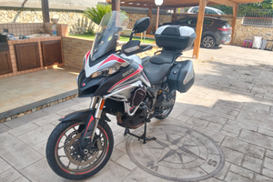 Ducati multistrada 950 con tris valigie