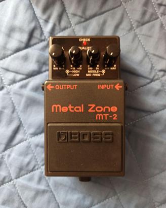 Boss Metal zone Mt 2
