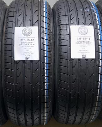 4 GOMME 225 55 18 BRIDGESTONE A73980