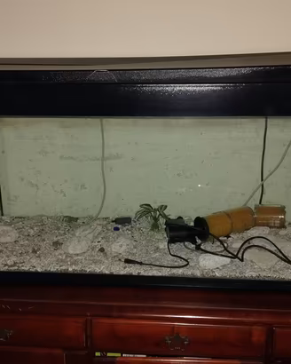 Acquario grande 120 cm completo di accessori