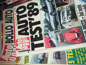 Riviste Auto Oggi anni '80