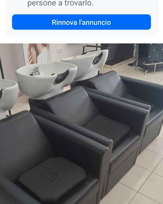 Lavatesta parrucchiere usato