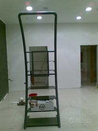 Porta schermo espositore da vetrina .