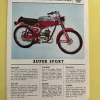 Depliant originale imsa itom super sport