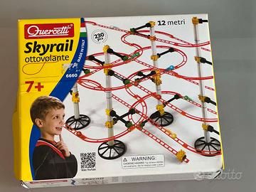 Pista per biglie - Quercetti Skyrail ottovolante 