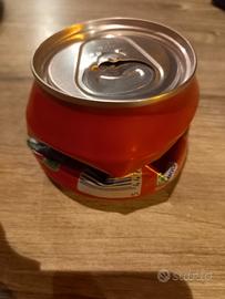 pulsante lattina Fanta