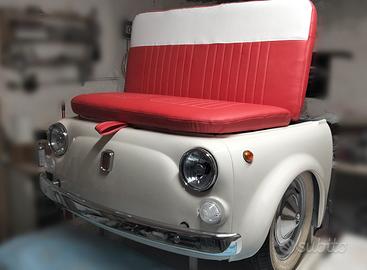 divano 2 posti divanetto Fiat Nuova 500