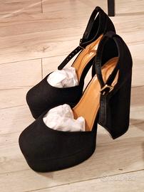 Scarpe Asos con tacco 14 e plateau. Taglia 36