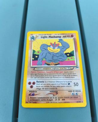 Carta Pokémon Light Machamp 25/105 - Neo Destiny I