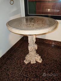 Tavolino vintage anni '60 in resina