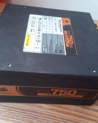 Alimentatore Corsair Tx750W- Non si accende