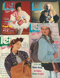 Rivista magazine Lei vintage anni '80