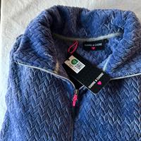 Felpa con tasche, misura L nuova con cartellino