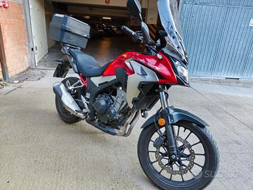 Honda CB500X con bauletto originale 