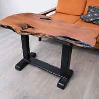 Tavolino artigianale in ginepro massello