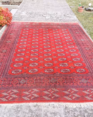 Tappeto Bukhara Mori Pakistano metà 1900
