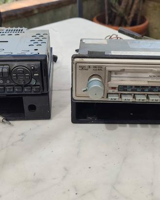 Autoradio vintage Kenwood + Aimor anni 70/90 casse