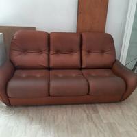 Divano letto con 2 poltrone