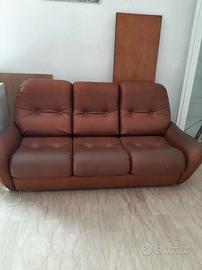 Divano letto con 2 poltrone