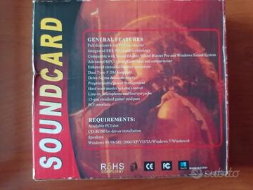 Scheda Audio PCI SoundPro HT8738AM