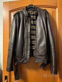 giubbotto pelle L