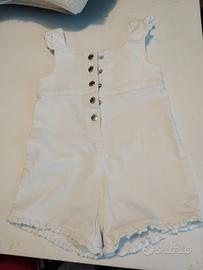 Fagottino salopette bimba jeans 