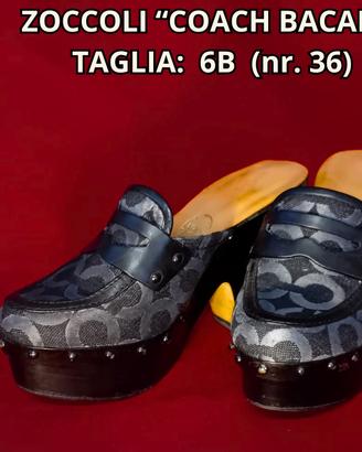 Zoccoli COACH Bacall Donna Taglia 6B