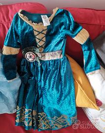 costume carnevale bambina principessa disney