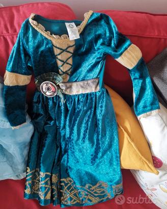costume carnevale bambina principessa disney
