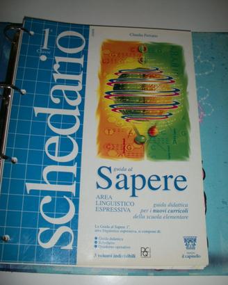 Guida didattica "Sapere" classe 1^