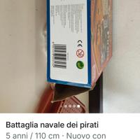 gioco battaglia navale dei pirati 