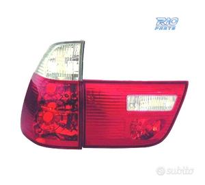 FANALI BMW X5 E53 99-06 ROSSO CROMATO