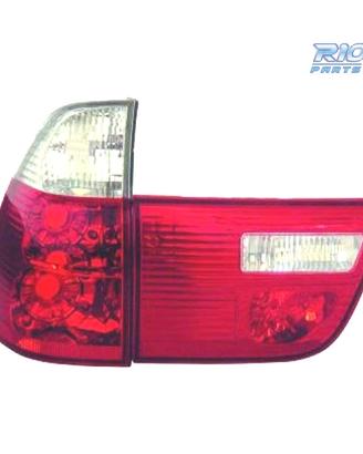 FANALI BMW X5 E53 99-06 ROSSO CROMATO