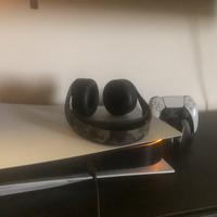 Playstation 5 con raceroom simulatore