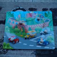 Puzzle di legno con pomelli