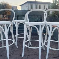 Sedie sgabelli in legno