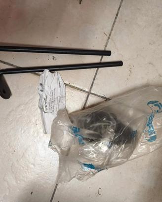 1180 KIT ASTE NERE PER PARABREZZA FABBRI HONDA BAL