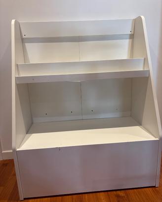 libreria contenitore ikea Bergig