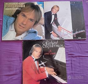 3 Dischi Vinile di Richard Clayderman
