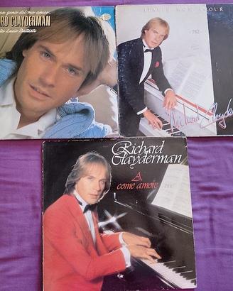 3 Dischi Vinile di Richard Clayderman