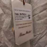 Stupenda camicia ALVIERO MARTINI, nuova, latte