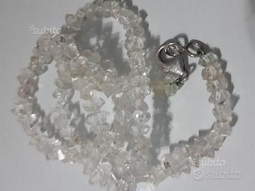 Collana di cristallo di rocca