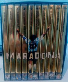 Maradona Cofanetto da collezione dvd gazzetta "Non