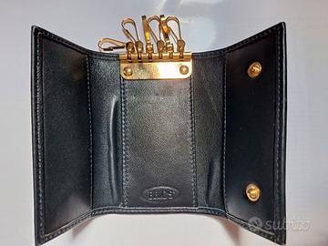 portachiavi in pelle Brics